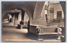 Old Arcades of Bern Switzerland Vintage Postcard