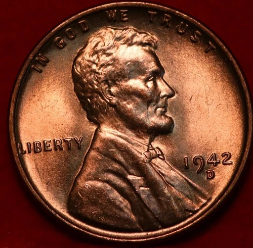 1942-D Lincoln Wheat Cent — photo from another recent sale