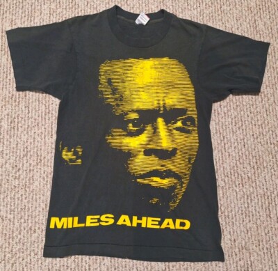 Vintage 90s Miles Davis Miles Ahead Jazz Band Tour Rare Retro T
