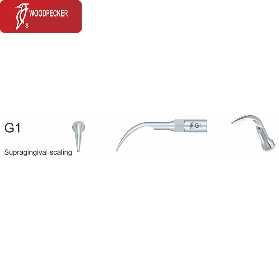 Original Woodpecker Dental Ultrasonic Scaler Tips G1 - G31 Fit EMS Handpiece - Image 2 of 4