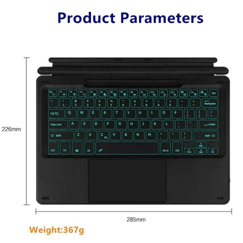 Wireless Bluetooth Touch Keyboard for Microsoft Surface Pro 11/10/9/8/X 13 Inch - Picture 5 of 7
