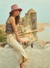 NWT Mare Mare X Anthropologie Curved Hem Chino Pants In Sand Color  Size XL — photo 3
