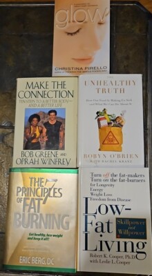 Bundle of getting a better body better life eating healthy books Low Fat Living 