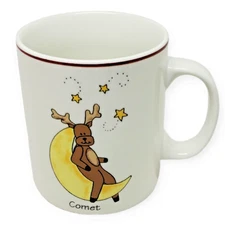 Ltd. Commodities - Christmas Reindeer Comet - Coffee Hot Chocolate Mug