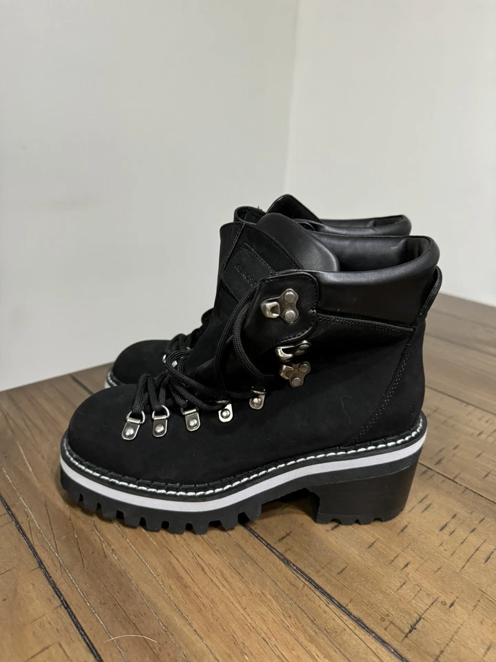 Bota con cordones Aerosoles Skylar negra talla 5m NUEVA Foto 2 de 4