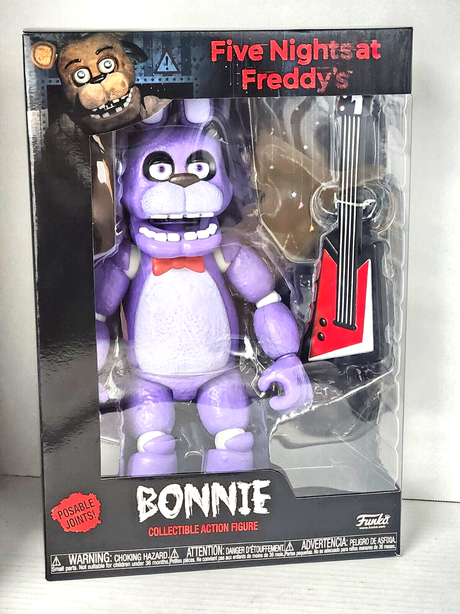 BONE BAD FRANKIEボーンバッドフランキー（PURPLE）フィギュア Funko Five Nights at Freddy's BONNIE 13½ Action Figure w/ Guitar