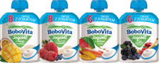 BOBOVITA JOGOMI YOGHRURT AND FRUITS MOUSSE FOR BABY - 80G - AFTER 6TH MONTH
