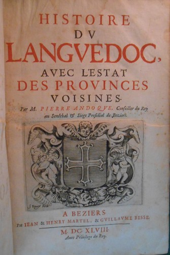 § Pierre ANDOQUE, Geschichte des Languedoc, Béziers 1648 - Hérault § - Bild 2 von 10
