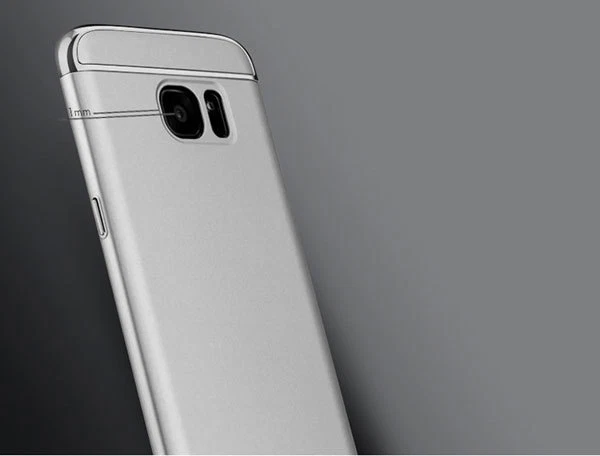 Cover case custodia bumper per Samsung Galaxy S7 e S7 Edge copertura bordi - Immagine 3 di 4