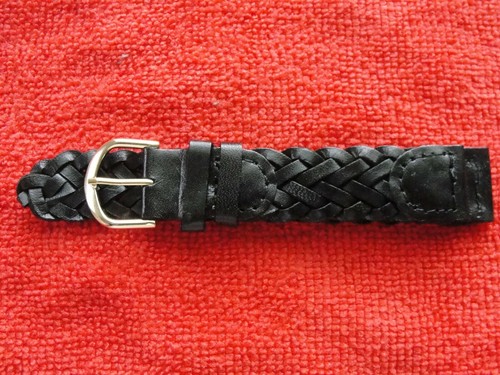 Genuine Leather Wristwatch Watch Strap Band Women Men Size 18mm Strap Belt - Picture 16 of 25