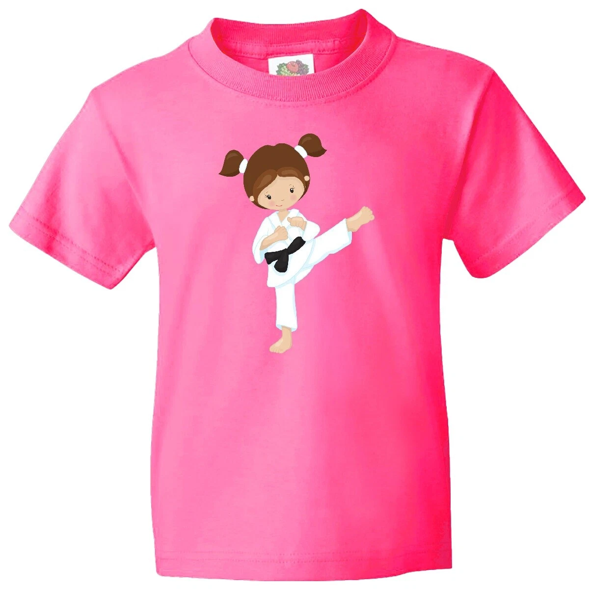 Manga Corta Negro Unisex Niños Camisas y camisetas