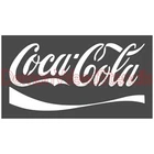 3"x5" Plastic Stencil - Coca Cola (MC718)*****