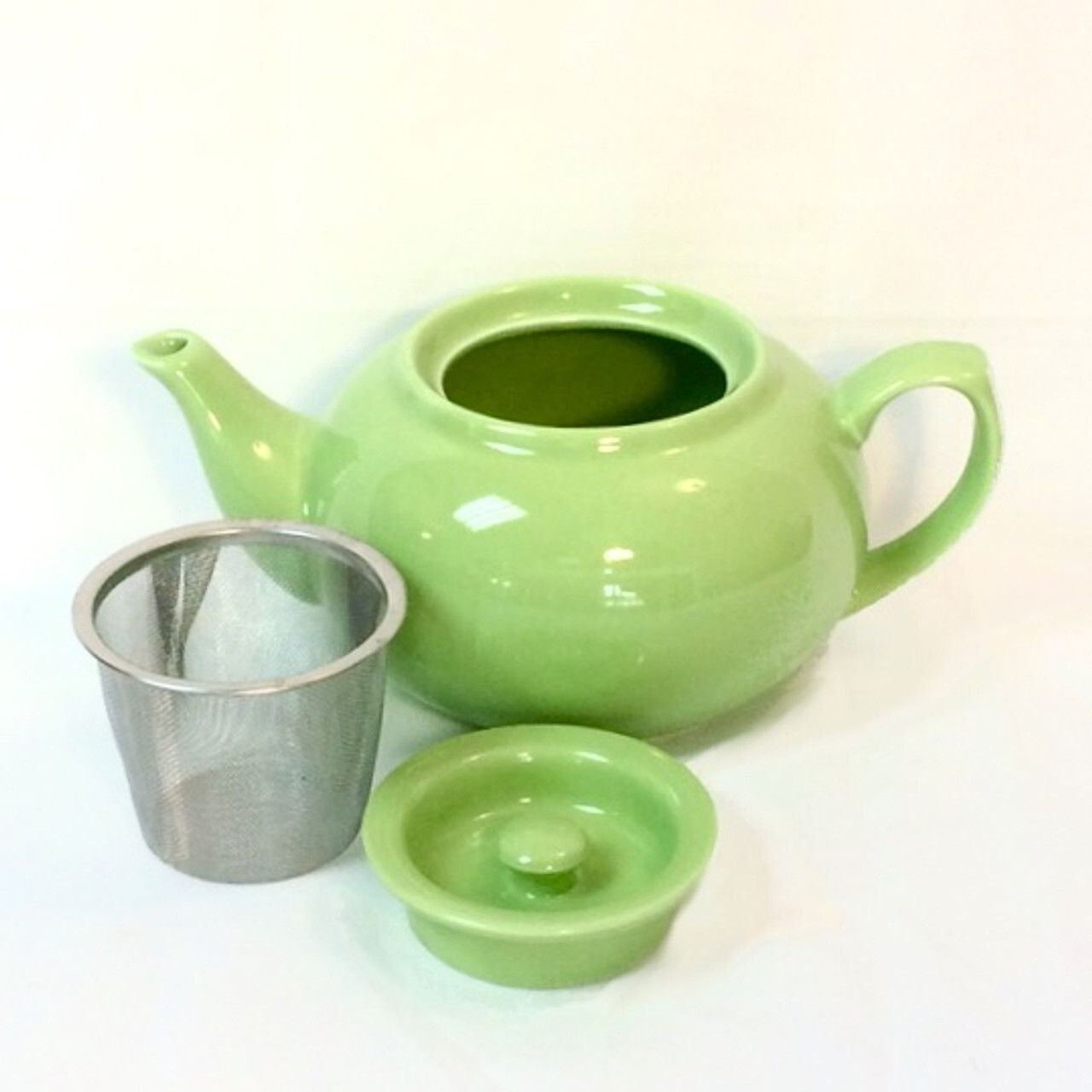 Ceramic Teapot (Green) - PersonaliTEA New Teaware Filter Basket&nbsp;