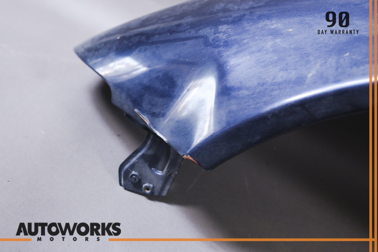 03-13 Maserati Quattroporte M139 Front Left Driver Side Fender Wing Blue OEM