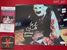 Mike Giannelli All Hallows Eve autographed signed 8x10 photo Art the Clown JSA Mike Giannelli All Hallows Eve autographed signed 8x10 photo Art the Clown JSA