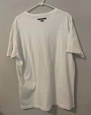 New KITH Marlo My Name Is My Name Large White Tee HBO The Wire | eBay