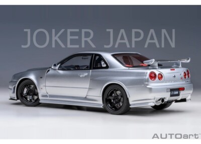 AUTOart Nismo R34 GT-R Z-tune (Z-tune Silver) 77461 1/18 JDM | eBay