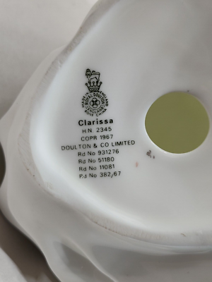 Royal Doulton 1967 Clarissa HN2345 Excellent Condition | eBay