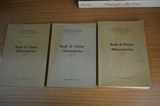 Studi clinica odontoiatrica Volumi 3 4 5 Università studi Cagliari 