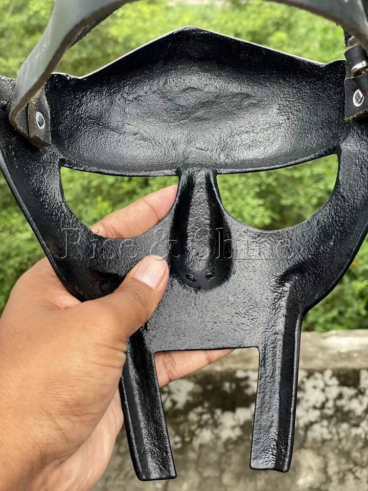 MF Doom Mask Gladiator Face Armor Perfect Gift Item MF Doom Spike Mask Adult - Image 3 of 4