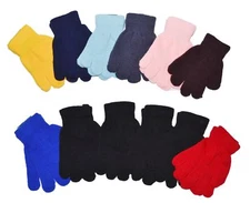 Wholesale Magic Knit Winter Warm Gloves Kids Children One Size for Most Boy Girl