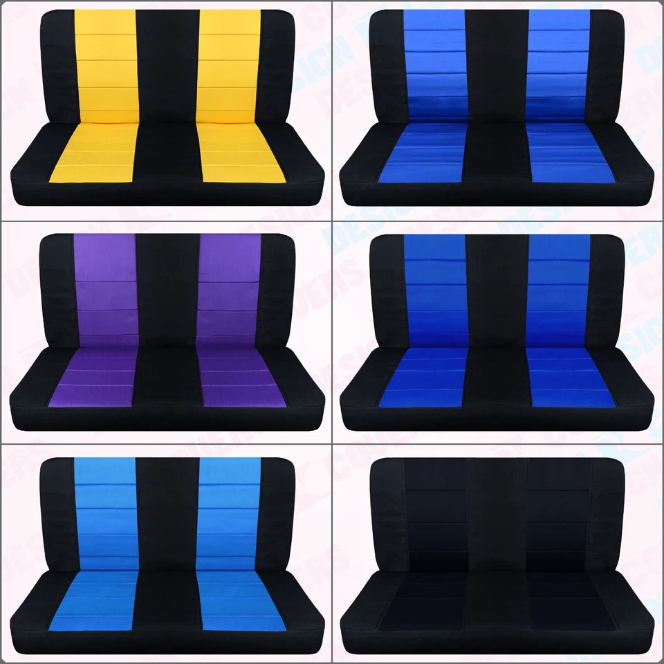 FUNDAS DE ASIENTO DE BANCO DE DOS TONOS de algodón para Studebaker Dictator 1929-1937 Foto 4 de 4