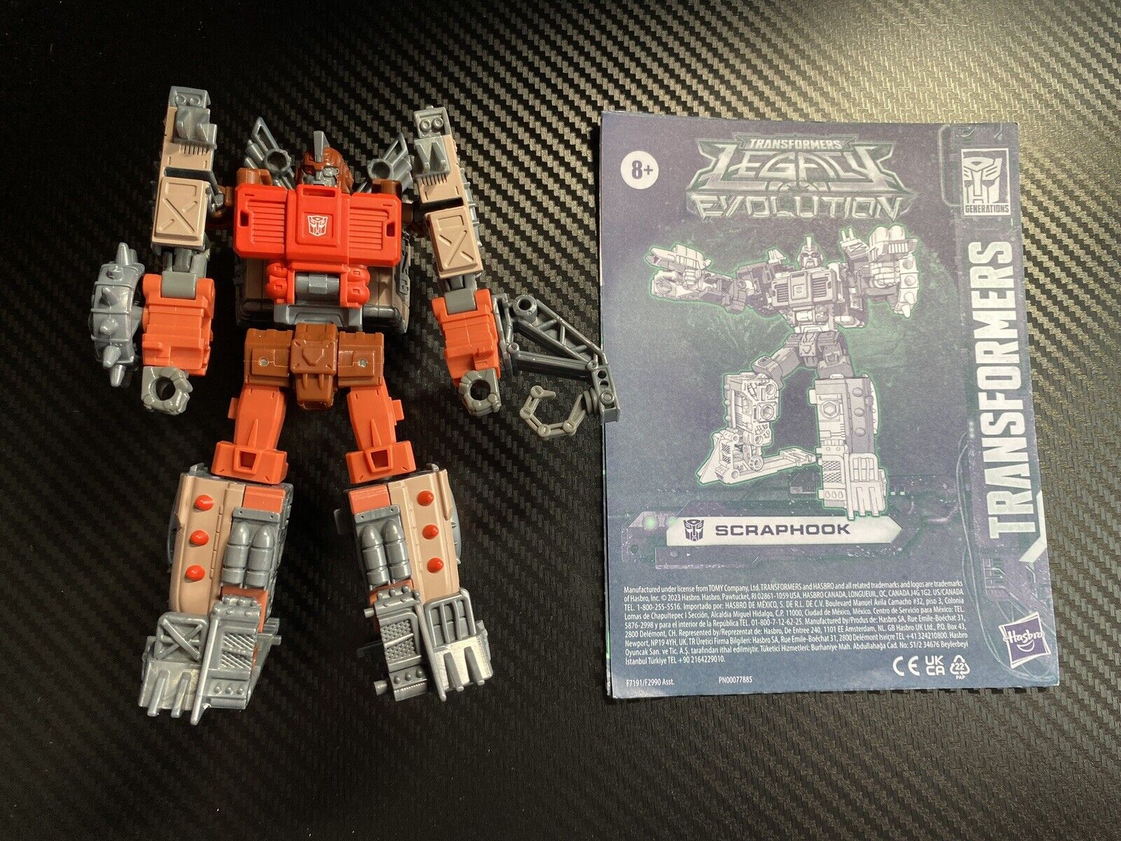 Transformers Legacy Evolution Scraphook Loose Complete With Instructions