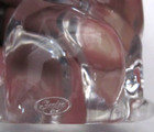 Fenton Glass Cat Figurine Clear See Through Animal Figure Kitten Kitty Cute 3.75 — photo 6
