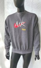 VTG 90s Nike Air Embroidered Distressed Crewneck Swoosh Sweatshirt Men's Large