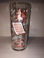 Coronet Crystal Melody Glass COCKTAIL SHAKER Mixer w/Recipes, Songs 1950s No Lid