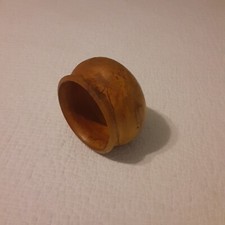 Vintage Hand Turned Wooden Bowl Artist Signed Masculine