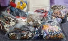 Small Flat Rate Box Vintage Mix Costume Jewelry Lot Silver Gold Plated Include