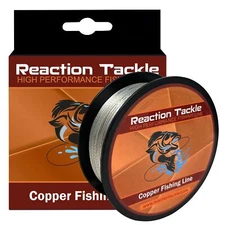 Reaction Tackle Copper Trolling Wire - Copper Fishing Line - Corrosion Resist...