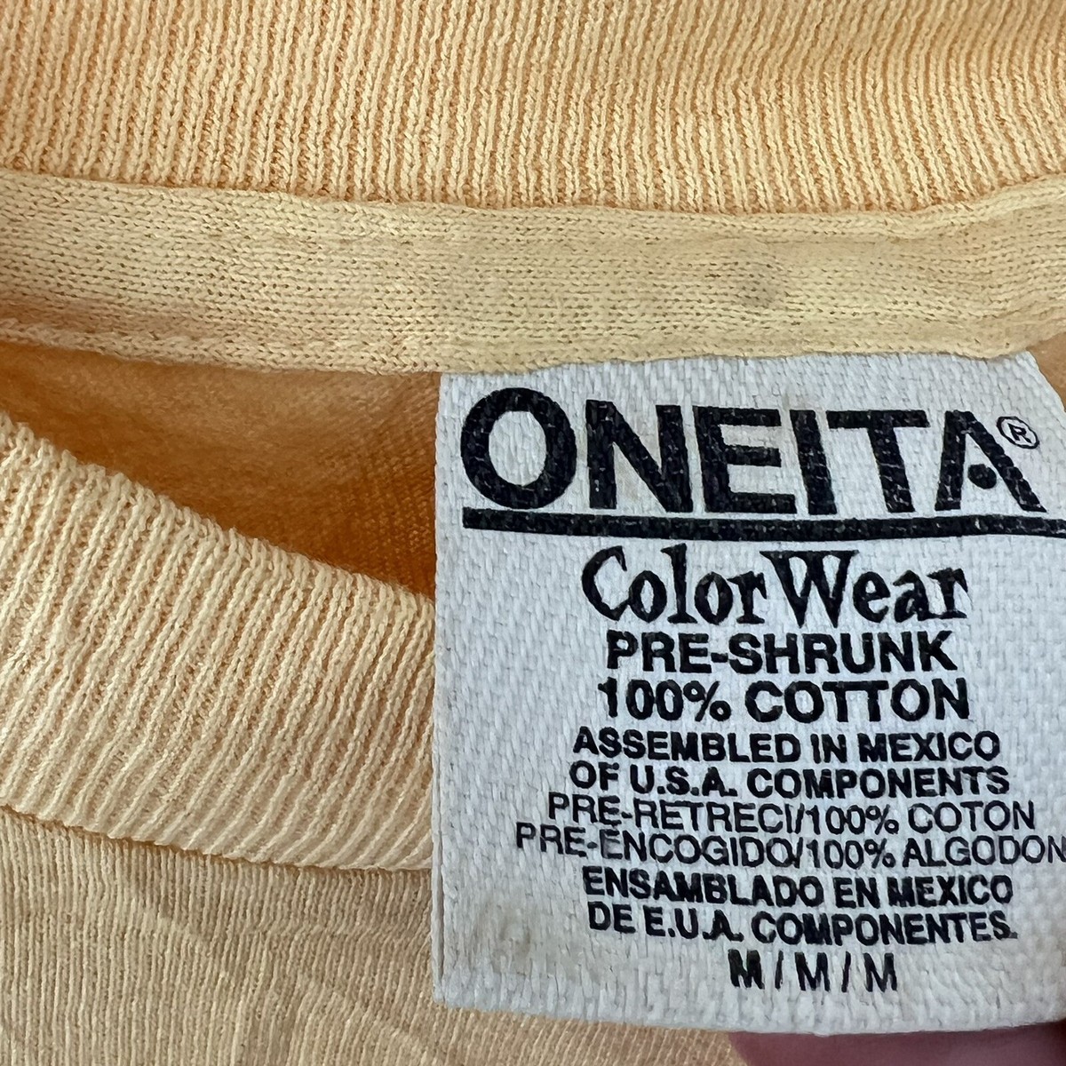 90s USA製 ONIETA オニータ スウェット カレッジ CHAPIN 90s usa製 ONEITA オニータ スウェット 無地 XLサイズ