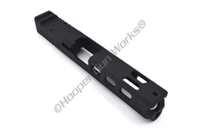 Lightening Cut RMR Slide for Glock 17 Gen3 9mm - Black Cerakote Finish