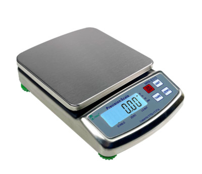 Tree MRB-S-1201 Portable Stainless Bench Scale Balance 1200g x 0.1 Gram Oz w/ AC