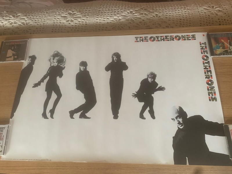 The Other Ones 1987 Debut Promo Poster Alf Jayne Johnny Stephan Uwe Andreas