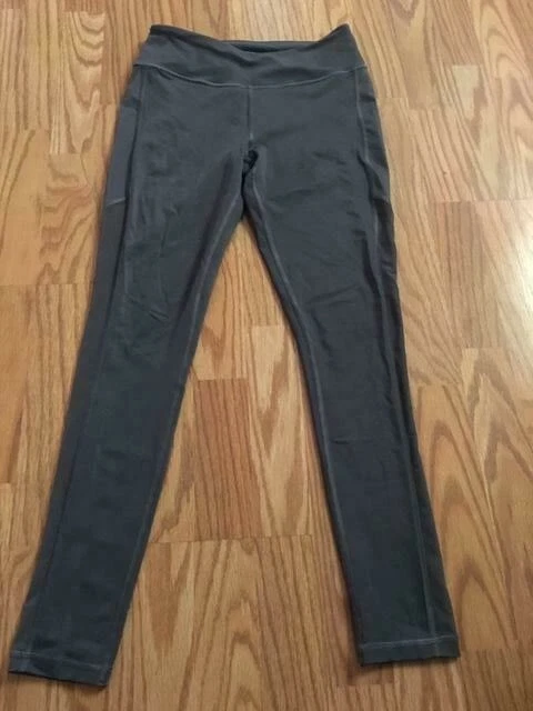 VSX Grey FITNESS LEGGINGS w/SHEER PANEL S Ladies Tight VICTORIA'S SECRET SPORT