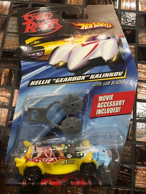 speed racer hot wheels Kellie Grarbox Kalinkov With Saw