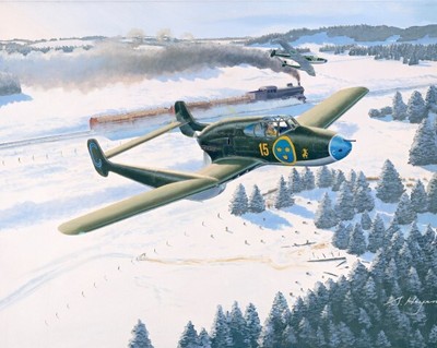 Pilot Replicas 1/48 Model Kit 48-A-001 Saab J21A-3