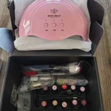 Modelones Gel Nail Polish Kit with UV Light Nail Dryer 