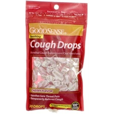 2 Pack GoodSense Soothing Vapors Cough Drops, Cherry, 30 Ct