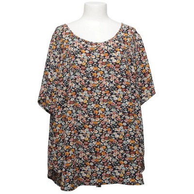 ONLY Carmakoma, Top, Größe: 48, Schwarz/Mehrfarbig, Elasthan/Polyester #heV