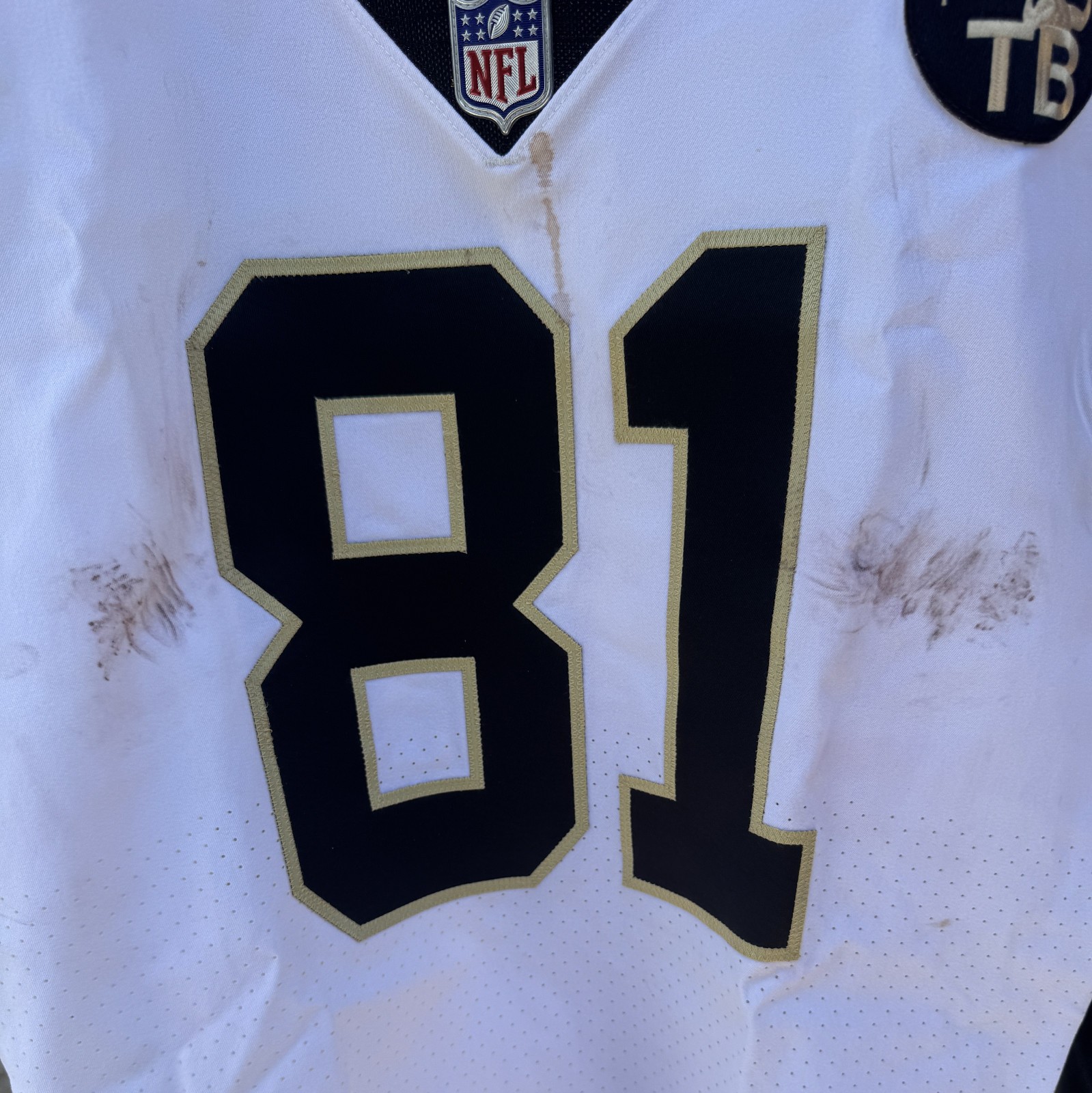 Cameron Meredith GAME WORN💪10/21/18 PHOTO MATCHED📸 New Orleans Saints ⚜️Jersey view 8
