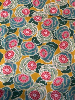 Fabric 100% Cotton One Yard Dream Weaver By Amy Butler Clouded Floral