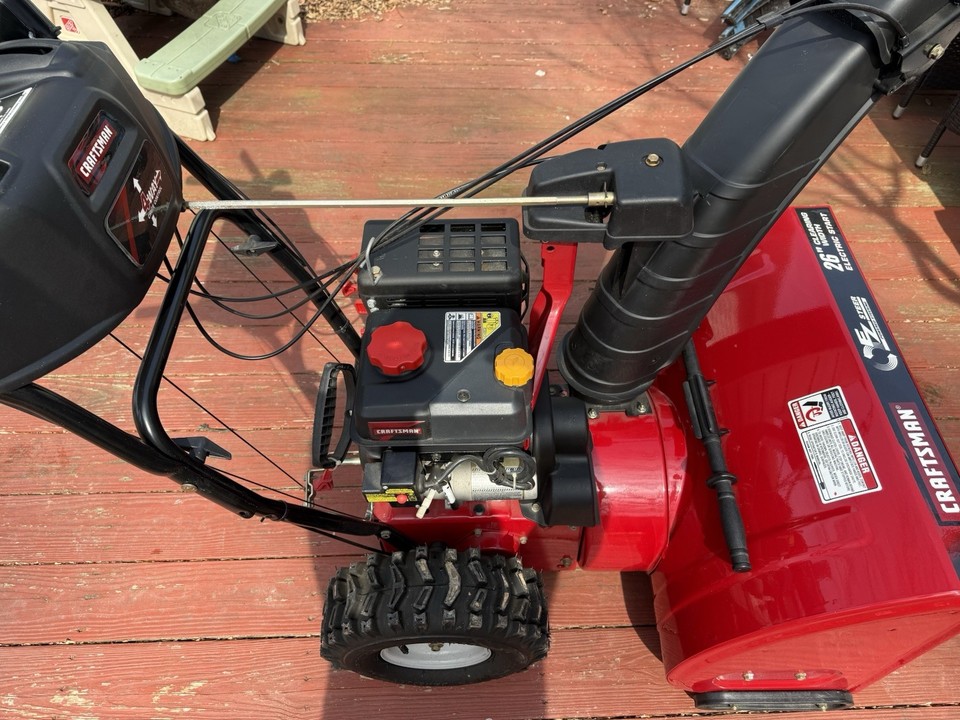 Craftsman 26" Dual Stage EZ Steer Snow Blower | eBay