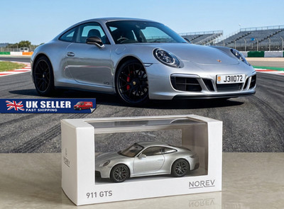 Norev 1:43 2024 - 750065 - Porsche 911 GTS - Polar Silver Met. - Collectors Gift
