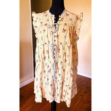 Free People 2Pc Baby Doll Sundown Top /Dress SZ Small