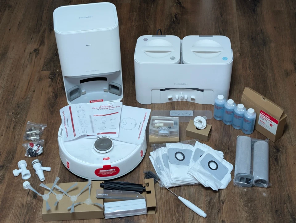 SwitchBot S10 Robot Vacuum Cleaner & Mopping Robot with Dual Station, Automatic - Bild 2 von 4