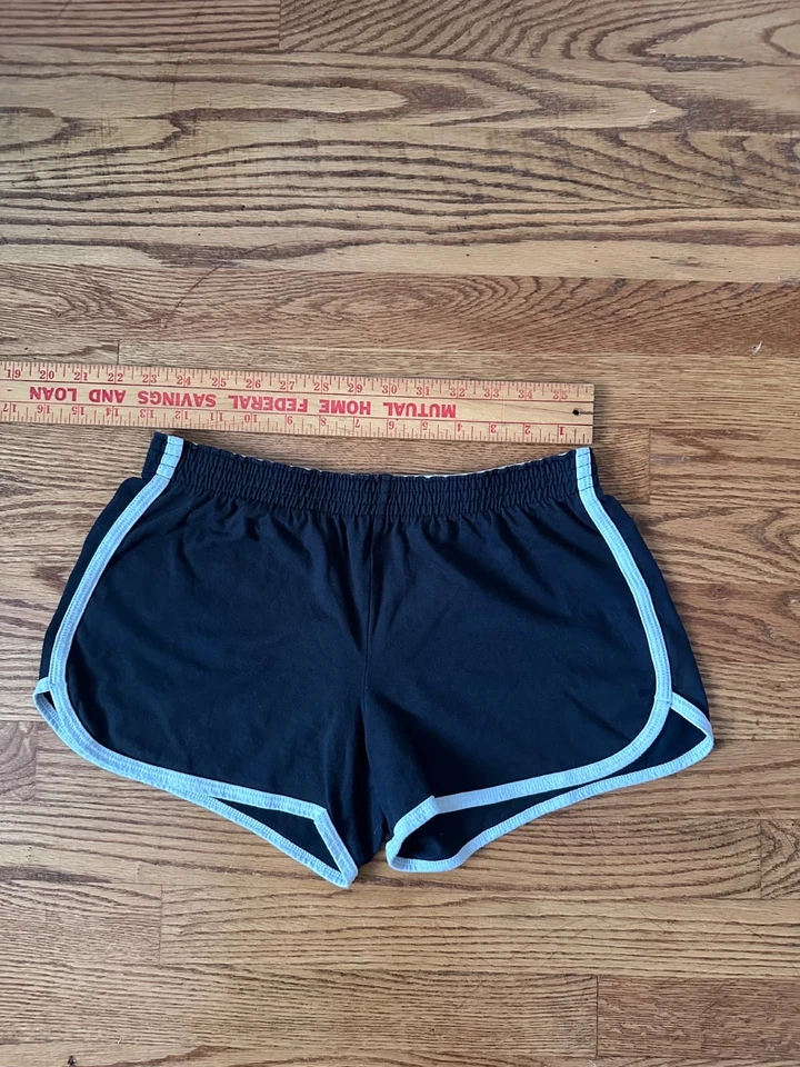 Vtg Y2K Soffe Dolphin Shorts, Black, Small, Women's - Image 4 of 4